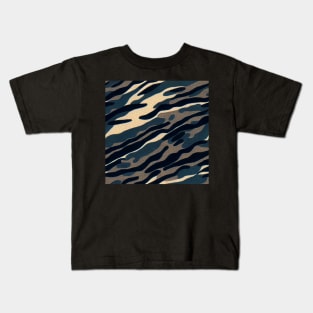 Navy Camouflage Army Pattern, a perfect gift for all soldiers, asg and paintball fans! #51 Kids T-Shirt